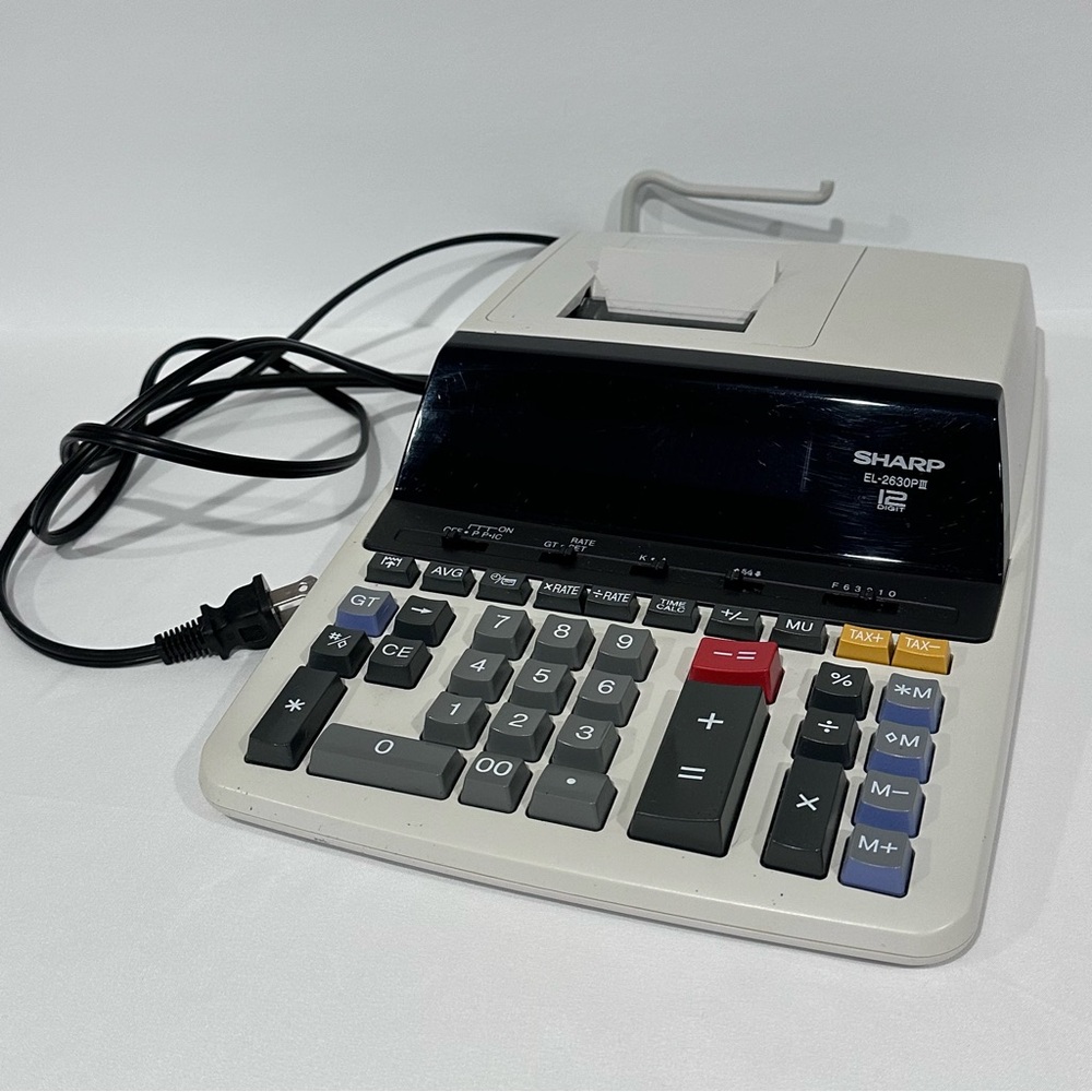 Sharp EL-2630PIII Printing Calculator